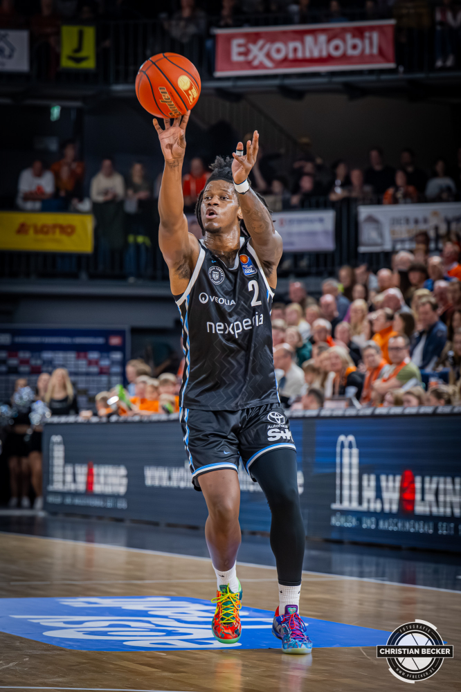 1. Basketball Bundesliga, easyCredit BBL, Saison 2025/2026, Herren, Hauptrunde, 9. Spieltag, 07.12.2025, RASTA Vechta - Veolia Hamburg Towers
Leonard Thorpe Jr (#2 - Veolia Towers Hamburg) in Aktion
Schlüsselwörter: 07.12.2025;1. Bundesliga;7. Spieltag;BBL;Basketball;Hamburg;Hauptrunde;Liga;RASTA;RASTA Dome;Saison 2025/2026;Towers;Vechta;Veolia;easycredit