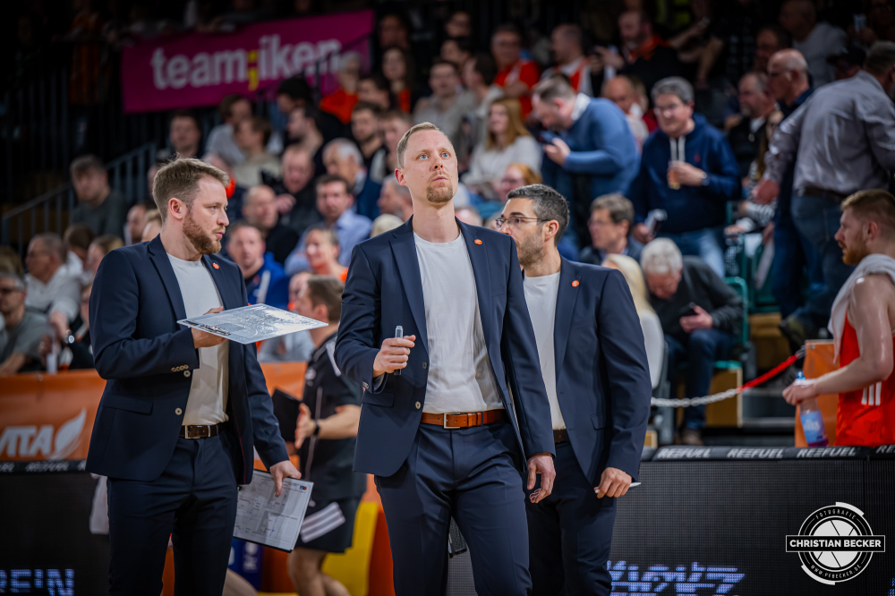 1. Basketball Bundesliga, easyCredit BBL, Saison 2025/2026, Herren, Hauptrunde, 24. Spieltag, 14.03.2026, RASTA Vechta - MHP Riesen Ludwigsburg
Christian Held (Head-Coach - RASTA Vechta) w&auml;hrend der Partie
Schlüsselwörter: 1. Bundesliga;14.03.2026;24. Spieltag;BBL;Basketball;Hauptrunde;Liga;Ludwigsburg;MHP;RASTA;RASTA Dome;RIESEN;Saison 2025/2026;Vechta;easycredit