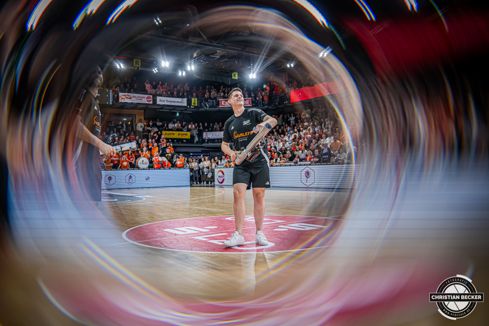 1. Basketball Bundesliga, easyCredit BBL, Saison 2025/2026, Herren, Hauptrunde, 27. Spieltag, 02.04.2026, RASTA Vechta - BMA365 Bamberg Baskets
Marleys (Cheerleader - RASTA Vechta) w&auml;hrend der Partie
Schlüsselwörter: 02.04.2026;1. Bundesliga;27. Spieltag;365;BBL;BMA;Bamberg;Basketball;Baskets;Hauptrunde;Liga;RASTA;RASTA Dome;Saison 2025/2026;Vechta;easycredit