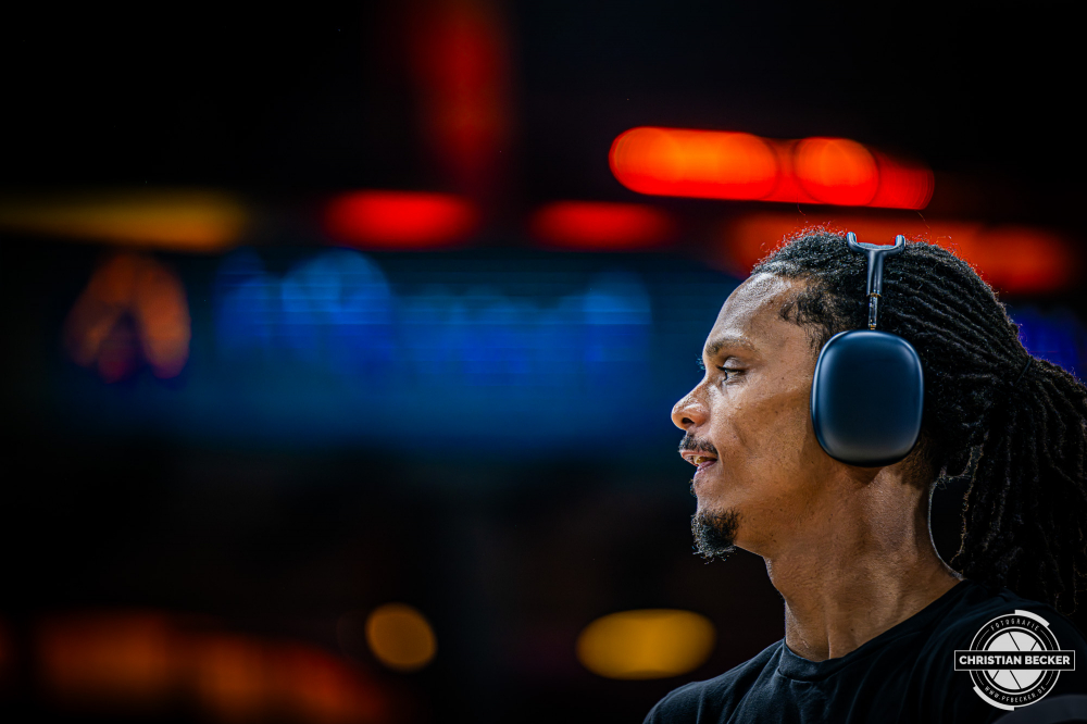 1. Basketball Bundesliga, easyCredit BBL, Saison 2025/2026, Herren, Play-Ins, Spiel um Platz 7, 12.05.2026, RASTA Vechta - Gladiators Trier
Alonzo Verge (#11 - RASTA Vechta) vor der Partie
Schlüsselwörter: 1. Bundesliga;12.05.2026;BBL;Basketball;Gladiators;Liga;Play-Ins;RASTA;RASTA Dome;Saison 2025/2026;Trier;VET-CONCEPT;Vechta;easycredit
