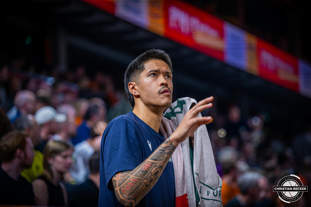 1. Basketball Bundesliga, easyCredit BBL, Saison 2024/2025, Herren, Hauptrunde, 5. Spieltag, 19.10.2024, RASTA Vechta -  Frankfurt Skyliners
Kamaka Hepa (#44 - Frankfurt Skyliners) w&auml;hrend der Partie
Schlüsselwörter: 1. Bundesliga;19.10.2024;5. Spieltag;BBL;Basketball;Frankfurt;Hauptrunde;Liga;RASTA;RASTA Dome;Saison 2024/2025;Skyliners;Vechta;easycredit