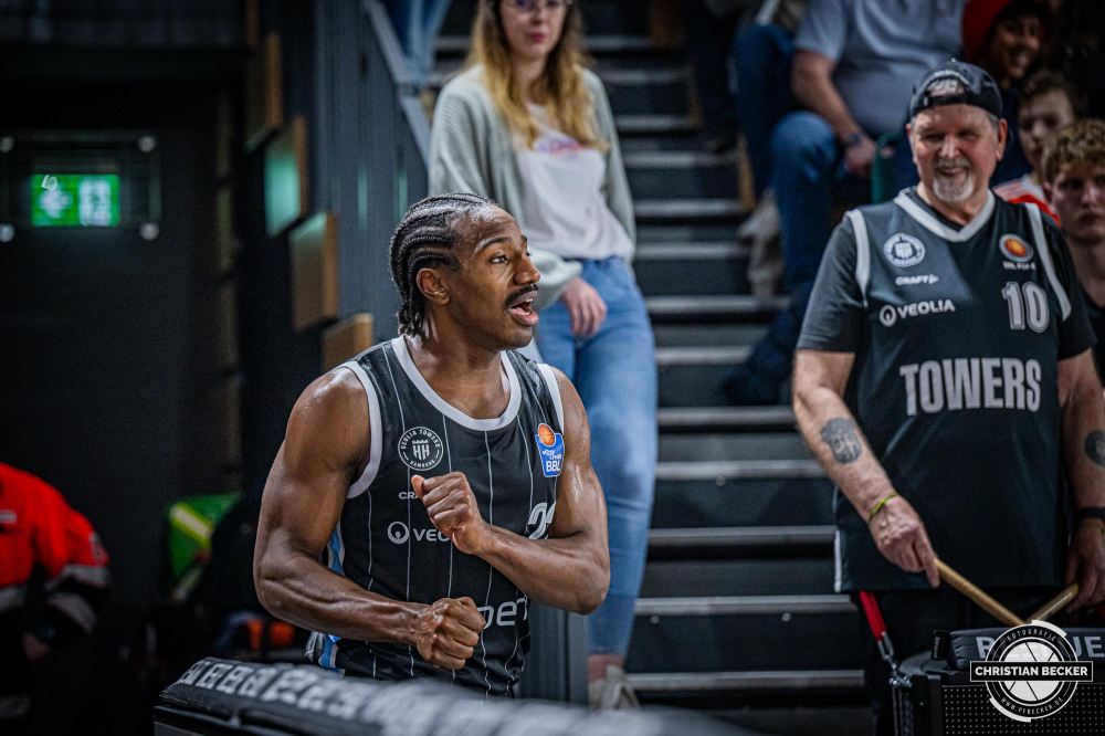 1. Basketball Bundesliga, easyCredit BBL, Saison 2024/2025, Herren, Hauptrunde, 11. Spieltag, 14.12.2024, RASTA Vechta -  Hamburg Towers
Johnathan Stove (#22 - Hamburg Towers) w&auml;hrend der Partie
Schlüsselwörter: 1. Bundesliga;11. Spieltag;14.12.2024;BBL;Basketball;Hamburg;Hauptrunde;Liga;RASTA;RASTA Dome;Saison 2024/2025;Towers;Vechta;easycredit