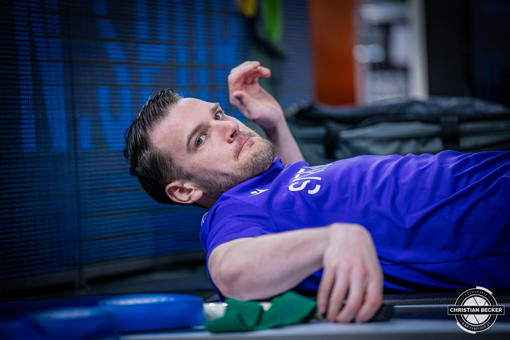 1. Basketball Bundesliga, easyCredit BBL, Saison 2024/2025, Herren, Hauptrunde, 22. Spieltag, 01.03.2025, RASTA Vechta - BG Göttingen
Jimmy Boeheim (#0 - BG Göttingen) vor der Partie
Schlüsselwörter: 01.03.2025;1. Bundesliga;22. Spieltag;BBL;BG;Basketball;Göttingen;Hauptrunde;Liga;RASTA;RASTA Dome;Saison 2024/2025;Vechta;easycredit