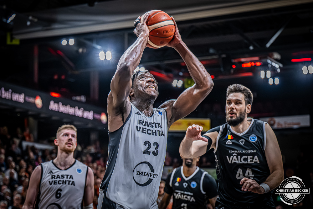 Basketball FIBA Europe Cup, Saison 2025/2026, Herren, Hauptrunde, Gruppenphase, 4. Spieltag, 05.11.2025, RASTA Vechta - CS Valcea 1924
Malcolm Dandridge (#23 - RASTA Vechta) in Aktion
Schlüsselwörter: 05.11.2025;1924;4. Spieltag;Basketball;CS;Cup;Europe;FEC;FIBA;Gruppenphase;Hauptrunde;International;Liga;RASTA;RASTA Dome;Saison 2025/2026;Valcea;Vechta