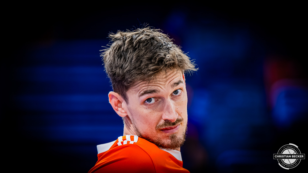 1. Basketball Bundesliga, easyCredit BBL, Saison 2025/2026, Herren, Hauptrunde, 15. Spieltag, 11.01.2026, RASTA Vechta - Fitness First W&uuml;rzburg Baskets
Tibor Plei&szlig; (#22 - RASTA Vechta) vor der Partie
Schlüsselwörter: 1. Bundesliga;11.01.2026;15. Spieltag;BBL;Basketball;Baskets;First;Fitness;Hauptrunde;Liga;RASTA;RASTA Dome;Saison 2025/2026;Vechta;W&uuml;rzburg;easycredit