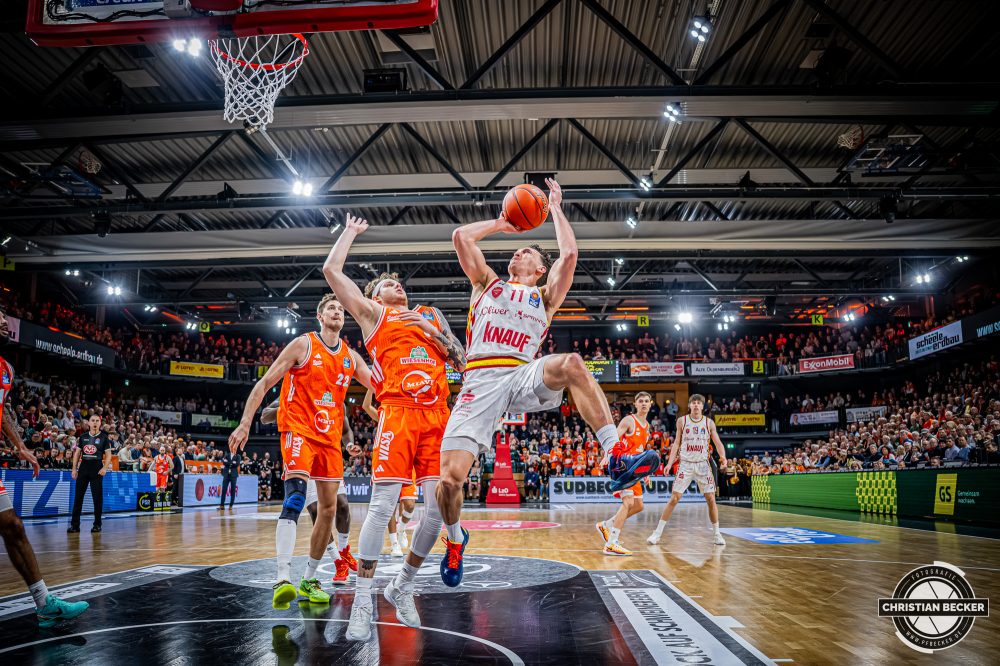 1. Basketball Bundesliga, easyCredit BBL, Saison 2025/2026, Herren, Hauptrunde, 15. Spieltag, 11.01.2026, RASTA Vechta - Fitness First W&uuml;rzburg Baskets
Brae Ivey (#11 - Fitness First W&uuml;rzburg Baskets) in Aktion
Schlüsselwörter: 1. Bundesliga;11.01.2026;15. Spieltag;BBL;Basketball;Baskets;First;Fitness;Hauptrunde;Liga;RASTA;RASTA Dome;Saison 2025/2026;Vechta;W&uuml;rzburg;easycredit