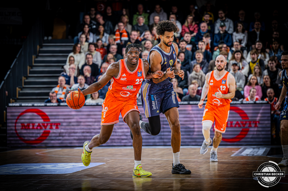 1. Basketball Bundesliga, easyCredit BBL, Saison 2025/2026, Herren, Hauptrunde, 16. Spieltag, 17.01.2026, RASTA Vechta - ALBA Berlin
Malcolm Dandridge (#23 - RASTA Vechta) in Aktion
Schlüsselwörter: 1. Bundesliga;16. Spieltag;17.01.2026;ALBA;BBL;Basketball;Berlin;Hauptrunde;Liga;RASTA;RASTA Dome;Saison 2025/2026;Vechta;easycredit