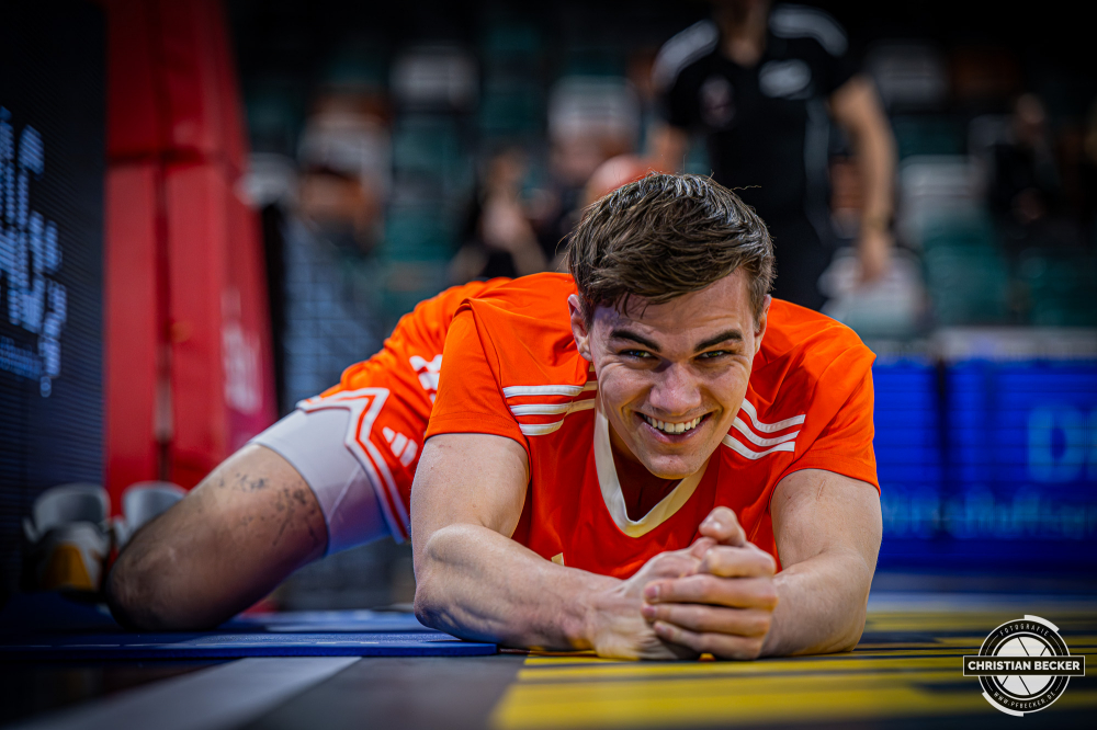 1. Basketball Bundesliga, easyCredit BBL, Saison 2025/2026, Herren, Hauptrunde, 18. Spieltag, 31.01.2026, RASTA Vechta - Frankfurt Skyliners
Joschka Ferner (#9 - RASTA Vechta) vor der Partie
Schlüsselwörter: 1. Bundesliga;18. Spieltag;31.01.2026;BBL;Basketball;Frankfurt;Hauptrunde;Liga;RASTA;RASTA Dome;Saison 2025/2026;Skyliners;Vechta;easycredit