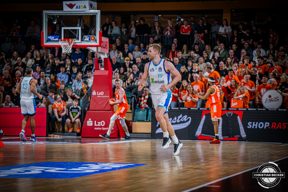 1. Basketball Bundesliga, easyCredit BBL, Saison 2025/2026, Herren, Hauptrunde, 18. Spieltag, 31.01.2026, RASTA Vechta - Frankfurt Skyliners
Till Pape (#19 - Frankfurt Skyliners) w&auml;hrend der Partie
Schlüsselwörter: 1. Bundesliga;18. Spieltag;31.01.2026;BBL;Basketball;Frankfurt;Hauptrunde;Liga;RASTA;RASTA Dome;Saison 2025/2026;Skyliners;Vechta;easycredit