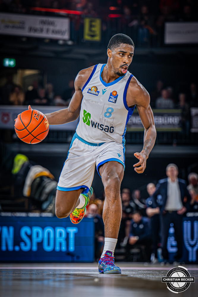 1. Basketball Bundesliga, easyCredit BBL, Saison 2025/2026, Herren, Hauptrunde, 18. Spieltag, 31.01.2026, RASTA Vechta - Frankfurt Skyliners
William Christmas (#8 - Frankfurt Skyliners) in Aktion
Schlüsselwörter: 1. Bundesliga;18. Spieltag;31.01.2026;BBL;Basketball;Frankfurt;Hauptrunde;Liga;RASTA;RASTA Dome;Saison 2025/2026;Skyliners;Vechta;easycredit