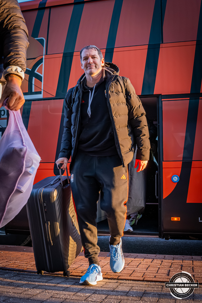 1. Basketball Bundesliga, easyCredit BBL, Saison 2025/2026, Herren, Hauptrunde, 20. Spieltag, 14.02.2026, RASTA Vechta - ratiopharm Ulm
Ty Harrelson (Head Coach - ratiopharm ulm) vor der Partie
Schlüsselwörter: 1. Bundesliga;14.02.2026;20. Spieltag;BBL;Basketball;Hauptrunde;Liga;RASTA;RASTA Dome;Saison 2025/2026;Ulm;Vechta;easycredit;ratiopharm