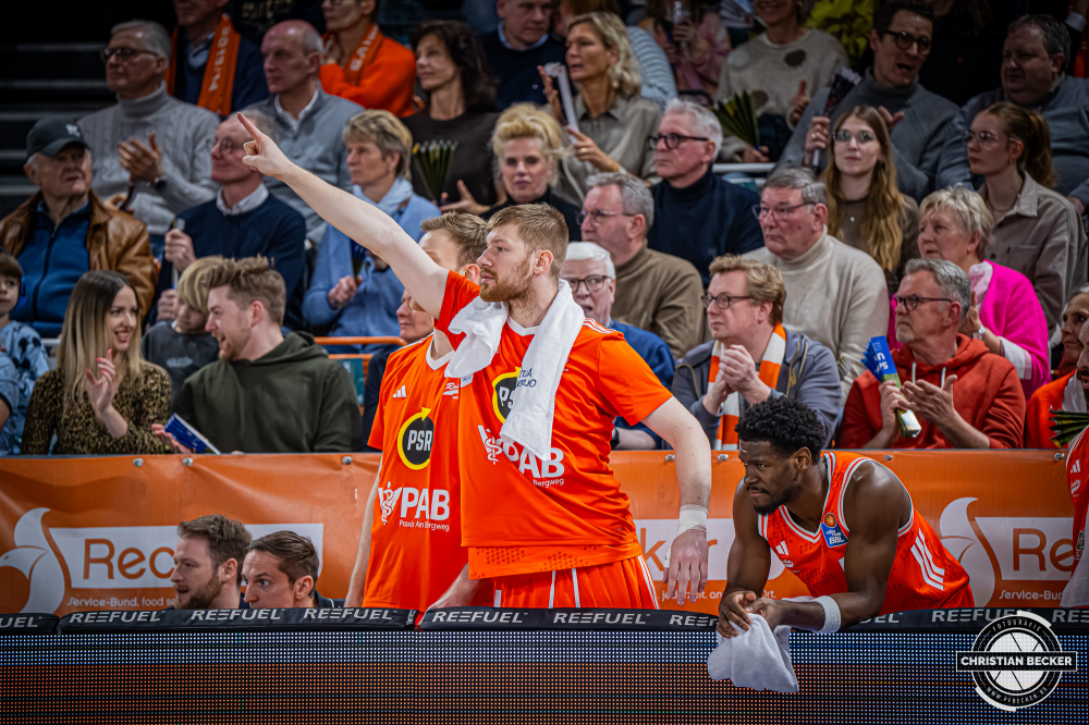 1. Basketball Bundesliga, easyCredit BBL, Saison 2025/2026, Herren, Hauptrunde, 20. Spieltag, 14.02.2026, RASTA Vechta - ratiopharm Ulm
Luc van Slooten (#6 - RASTA Vechta) w&auml;hrend der Partie
Schlüsselwörter: 1. Bundesliga;14.02.2026;20. Spieltag;BBL;Basketball;Hauptrunde;Liga;RASTA;RASTA Dome;Saison 2025/2026;Ulm;Vechta;easycredit;ratiopharm