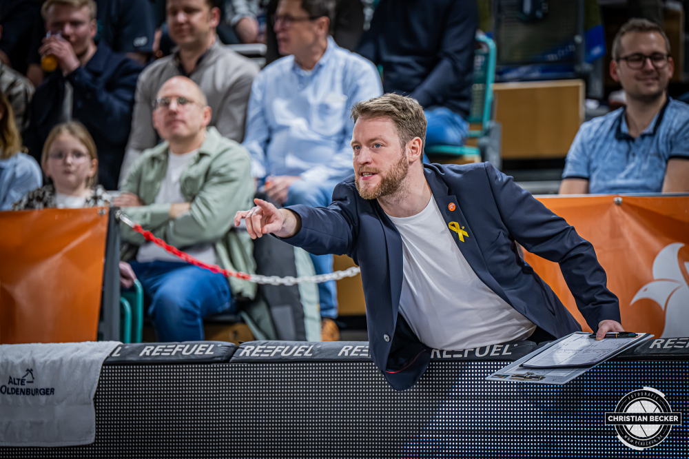 1. Basketball Bundesliga, easyCredit BBL, Saison 2025/2026, Herren, Hauptrunde, 20. Spieltag, 14.02.2026, RASTA Vechta - ratiopharm Ulm
Marius Graf (Assistent Coach - RASTA Vechta) w&auml;hrend der Partie
Schlüsselwörter: 1. Bundesliga;14.02.2026;20. Spieltag;BBL;Basketball;Hauptrunde;Liga;RASTA;RASTA Dome;Saison 2025/2026;Ulm;Vechta;easycredit;ratiopharm