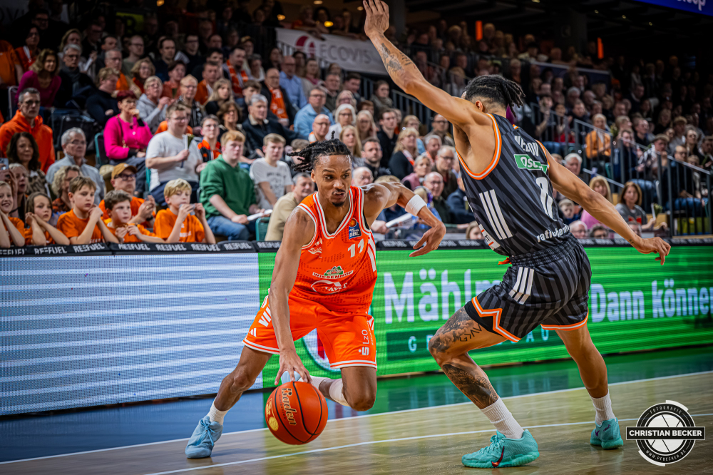 1. Basketball Bundesliga, easyCredit BBL, Saison 2025/2026, Herren, Hauptrunde, 20. Spieltag, 14.02.2026, RASTA Vechta - ratiopharm Ulm
Alonzo Verge (#11 - RASTA Vechta) in Aktion
Schlüsselwörter: 1. Bundesliga;14.02.2026;20. Spieltag;BBL;Basketball;Hauptrunde;Liga;RASTA;RASTA Dome;Saison 2025/2026;Ulm;Vechta;easycredit;ratiopharm