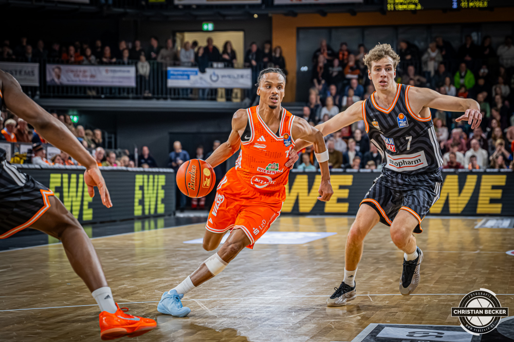 1. Basketball Bundesliga, easyCredit BBL, Saison 2025/2026, Herren, Hauptrunde, 20. Spieltag, 14.02.2026, RASTA Vechta - ratiopharm Ulm
Alonzo Verge (#11 - RASTA Vechta) in Aktion
Schlüsselwörter: 1. Bundesliga;14.02.2026;20. Spieltag;BBL;Basketball;Hauptrunde;Liga;RASTA;RASTA Dome;Saison 2025/2026;Ulm;Vechta;easycredit;ratiopharm