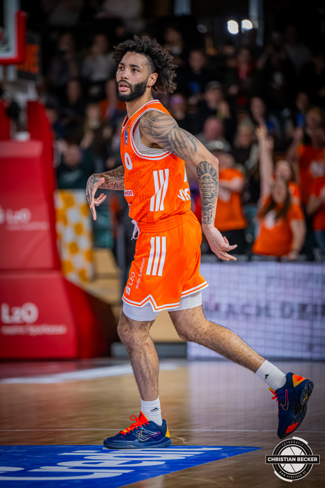 1. Basketball Bundesliga, easyCredit BBL, Saison 2025/2026, Herren, Hauptrunde, 20. Spieltag, 14.02.2026, RASTA Vechta - ratiopharm Ulm
Tevin Brown (#10 - RASTA Vechta) w&auml;hrend der Partie
Schlüsselwörter: 1. Bundesliga;14.02.2026;20. Spieltag;BBL;Basketball;Hauptrunde;Liga;RASTA;RASTA Dome;Saison 2025/2026;Ulm;Vechta;easycredit;ratiopharm