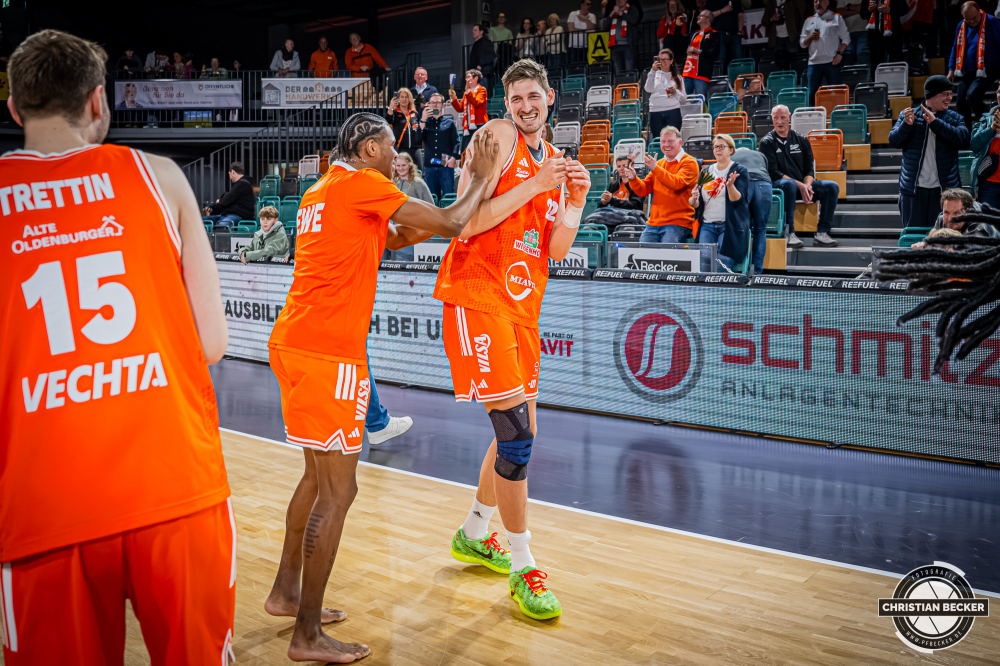 1. Basketball Bundesliga, easyCredit BBL, Saison 2025/2026, Herren, Hauptrunde, 20. Spieltag, 14.02.2026, RASTA Vechta - ratiopharm Ulm
Tibor Plei&szlig; (#22 - RASTA Vechta) nach der Partie
Schlüsselwörter: 1. Bundesliga;14.02.2026;20. Spieltag;BBL;Basketball;Hauptrunde;Liga;RASTA;RASTA Dome;Saison 2025/2026;Ulm;Vechta;easycredit;ratiopharm