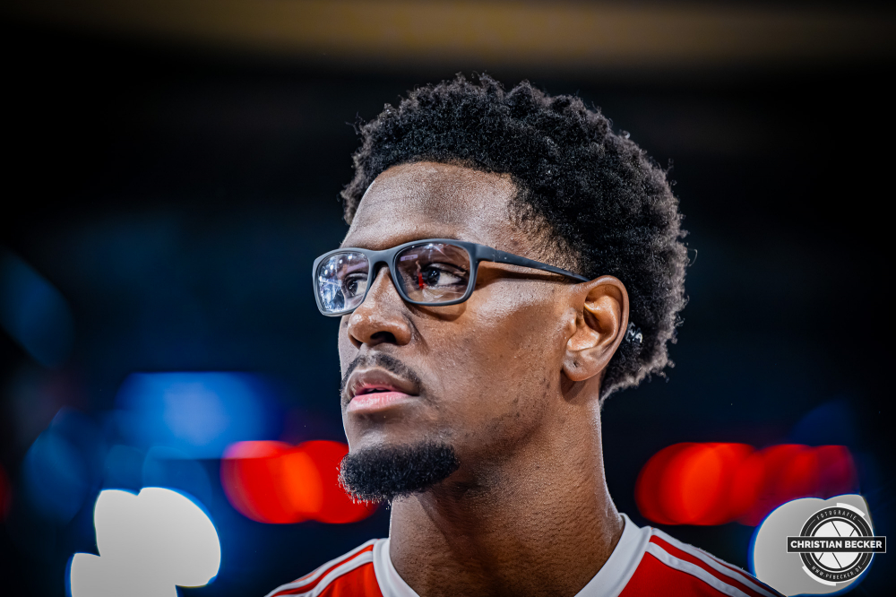 1. Basketball Bundesliga, easyCredit BBL, Saison 2025/2026, Herren, Hauptrunde, 24. Spieltag, 14.03.2026, RASTA Vechta - MHP Riesen Ludwigsburg
TJ Bamba (#5 - RASTA Vechta) vor der Partie
Schlüsselwörter: 1. Bundesliga;14.03.2026;24. Spieltag;BBL;Basketball;Hauptrunde;Liga;Ludwigsburg;MHP;RASTA;RASTA Dome;RIESEN;Saison 2025/2026;Vechta;easycredit