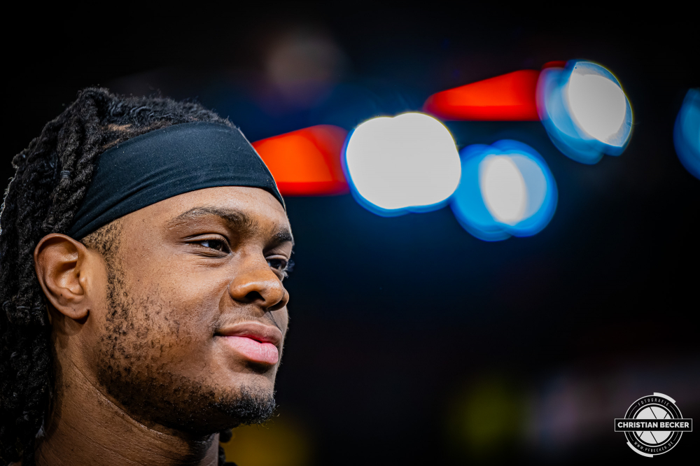 1. Basketball Bundesliga, easyCredit BBL, Saison 2025/2026, Herren, Hauptrunde, 24. Spieltag, 14.03.2026, RASTA Vechta - MHP Riesen Ludwigsburg
Simon Feneberg (#40 - MHP Riesen Ludwigsburg) vor der Partie
Schlüsselwörter: 1. Bundesliga;14.03.2026;24. Spieltag;BBL;Basketball;Hauptrunde;Liga;Ludwigsburg;MHP;RASTA;RASTA Dome;RIESEN;Saison 2025/2026;Vechta;easycredit