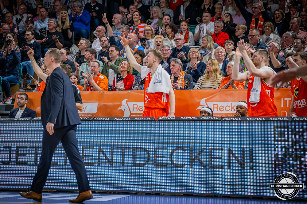 1. Basketball Bundesliga, easyCredit BBL, Saison 2025/2026, Herren, Hauptrunde, 24. Spieltag, 14.03.2026, RASTA Vechta - MHP Riesen Ludwigsburg
Lars Thiemann (#21 - RASTA Vechta) w&auml;hrend der Partie
Schlüsselwörter: 1. Bundesliga;14.03.2026;24. Spieltag;BBL;Basketball;Hauptrunde;Liga;Ludwigsburg;MHP;RASTA;RASTA Dome;RIESEN;Saison 2025/2026;Vechta;easycredit