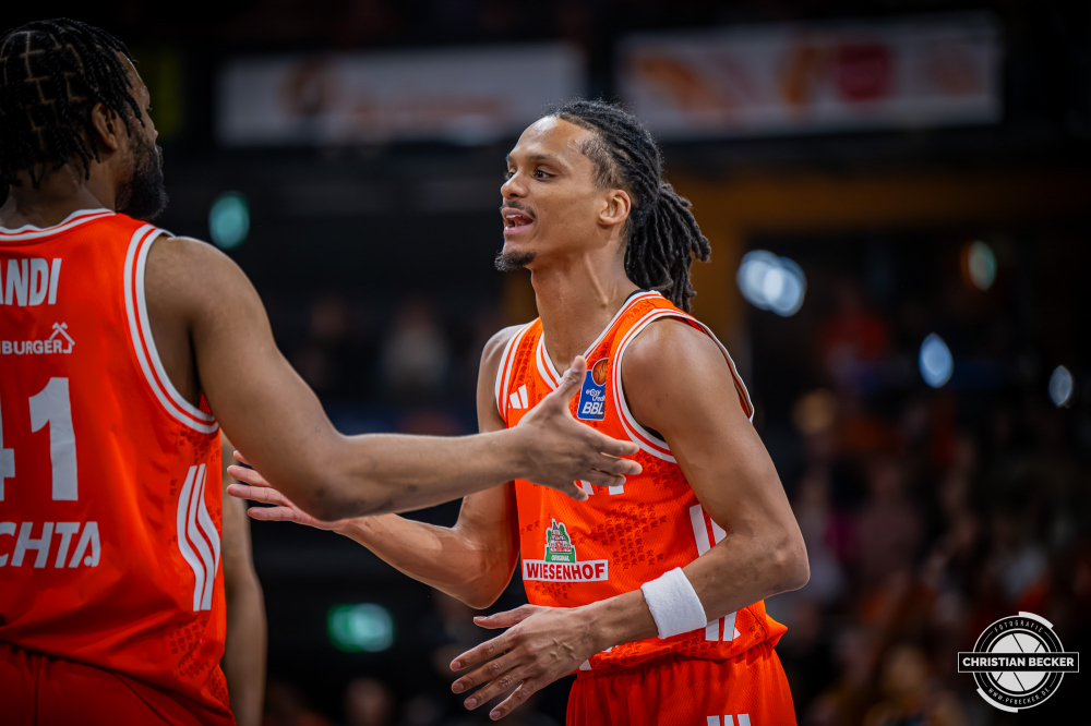 1. Basketball Bundesliga, easyCredit BBL, Saison 2025/2026, Herren, Hauptrunde, 29. Spieltag, 11.04.2026, RASTA Vechta - Gladiators Trier
Alonzo Verge (#11 - RASTA Vechta) w&auml;hrend der Partie
Schlüsselwörter: 1. Bundesliga;11.04.2026;29. Spieltag;BBL;Basketball;Gladiators;Hauptrunde;Liga;RASTA;RASTA Dome;Saison 2025/2026;Trier;VET-CONCEPT;Vechta;easycredit