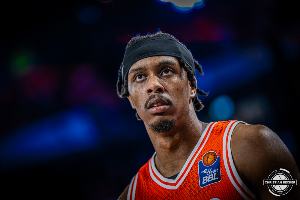 1. Basketball Bundesliga, easyCredit BBL, Saison 2025/2026, Herren, Hauptrunde, 31. Spieltag, 24.04.2026, RASTA Vechta - L&ouml;wen Braunschweig
Malik Parsons (#3 - RASTA Vechta) w&auml;hrend der Partie
Schlüsselwörter: 1. Bundesliga;24.04.2026;31. Spieltag;BBL;Basketball;Braunschweig;Hauptrunde;Liga;L&ouml;wen;RASTA;RASTA Dome;Saison 2025/2026;Vechta;easycredit