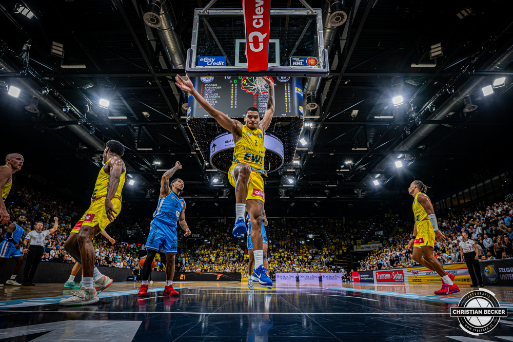 1. Basketball Bundesliga, easyCredit BBL, Saison 2026/2027, Herren, Hauptrunde, 3. Spieltag, 27.09.2026, EWE Baskets Oldenburg - Veolia Towers Hamburg
Demajeo Wiggins (#2 - EWE Baskets Oldenburg) w&auml;hrend der Partie
Schlüsselwörter: 1. Bundesliga;27.09.2026;3. Spieltag;BBL;Basketball;Baskets;EWE;Hamburg;Hauptrunde;Liga;Oldenburg;RASTA Dome;Saison 2026/2027;Towers;Veolia;easycredit