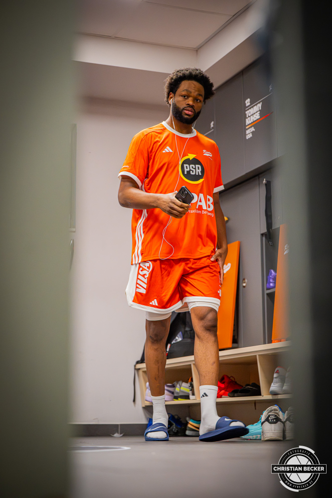1. Basketball Bundesliga, easyCredit BBL, Saison 2026/2027, Herren, Hauptrunde, 5. Spieltag, 10.10.2026, RASTA Vechta - ratiopharm ulm
Llyod Pandy (#2 - RASTA Vechta) vor der Partie
Schlüsselwörter: 1. Bundesliga;10.10.2026;5. Spieltag;BBL;Basketball;Hauptrunde;Liga;RASTA;RASTA Dome;Saison 2026/2027;Ulm;Vechta;easycredit;ratiopharm