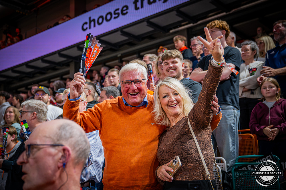 1. Basketball Bundesliga, easyCredit BBL, Saison 2026/2027, Herren, Hauptrunde, 5. Spieltag, 10.10.2026, RASTA Vechta - ratiopharm ulm
Die Fans von RASTA Vechta w&auml;hrend der Partie
Schlüsselwörter: 1. Bundesliga;10.10.2026;5. Spieltag;BBL;Basketball;Hauptrunde;Liga;RASTA;RASTA Dome;Saison 2026/2027;Ulm;Vechta;easycredit;ratiopharm