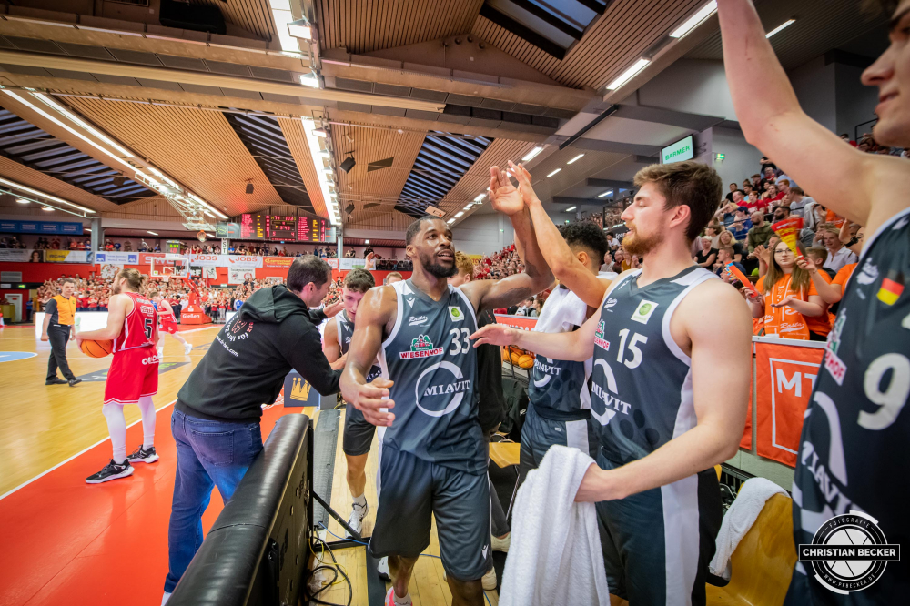 2. Basketball Bundesliga, Pro A, Playoffs, Halbfinale, Spiel 4, 26.05.23, JobStairs GIESSEN 46ers - RASTA Vechta
#33, Naz Bohannon (USA), Forward bei RASTA Vechta w&auml;hrend der Partie zwischen JobStairs GIESSEN 46ers und RASTA Vechta
Schlüsselwörter: 2. Bundesliga;26.05.23;46ers;Barmer;Basketball;Giessen;Halbfinale;JobStairs;Liga;Ost;Playoffs;Pro A;RASTA;Saison 2022/2023;Spiel 4;Sporthalle;Vechta
